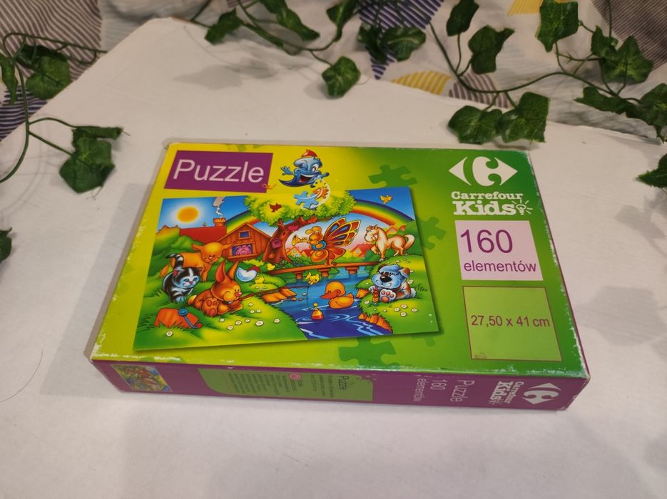 Puzzle Zwierzątka 160 Elementów Carrefour Kids