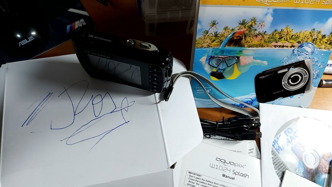 Easypix Aquapix W1024 Splash maq Aquática como NOVA