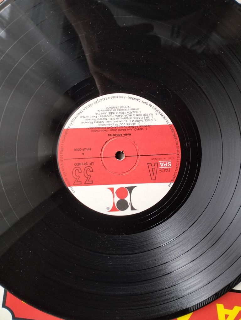 Disco de vinil LP Mara Abrantes