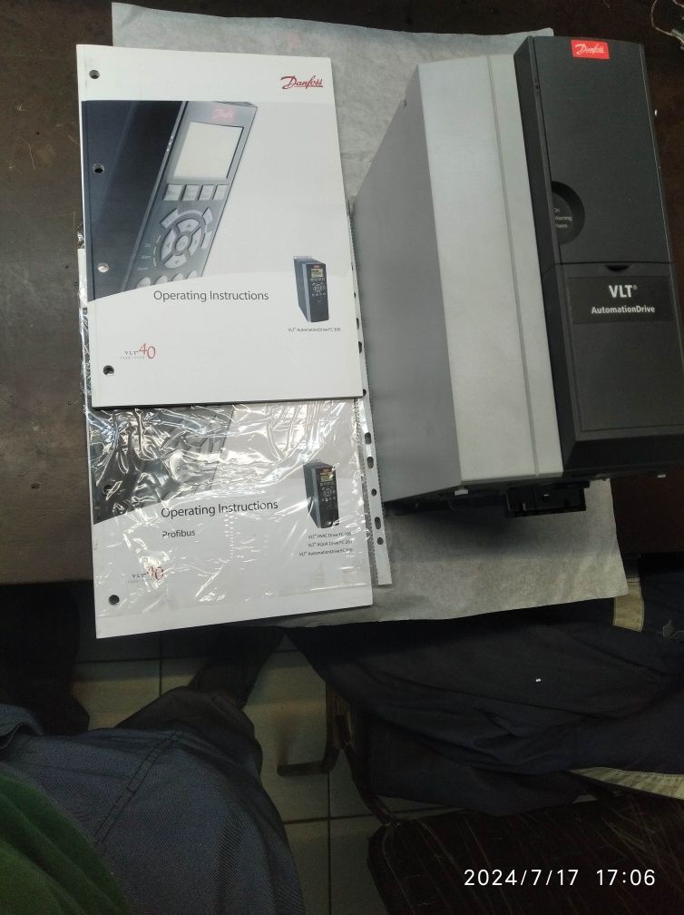 Частотный преобразователь,Частотник Danfoss VLT FC301P5K5T4 5,5 кВт 38