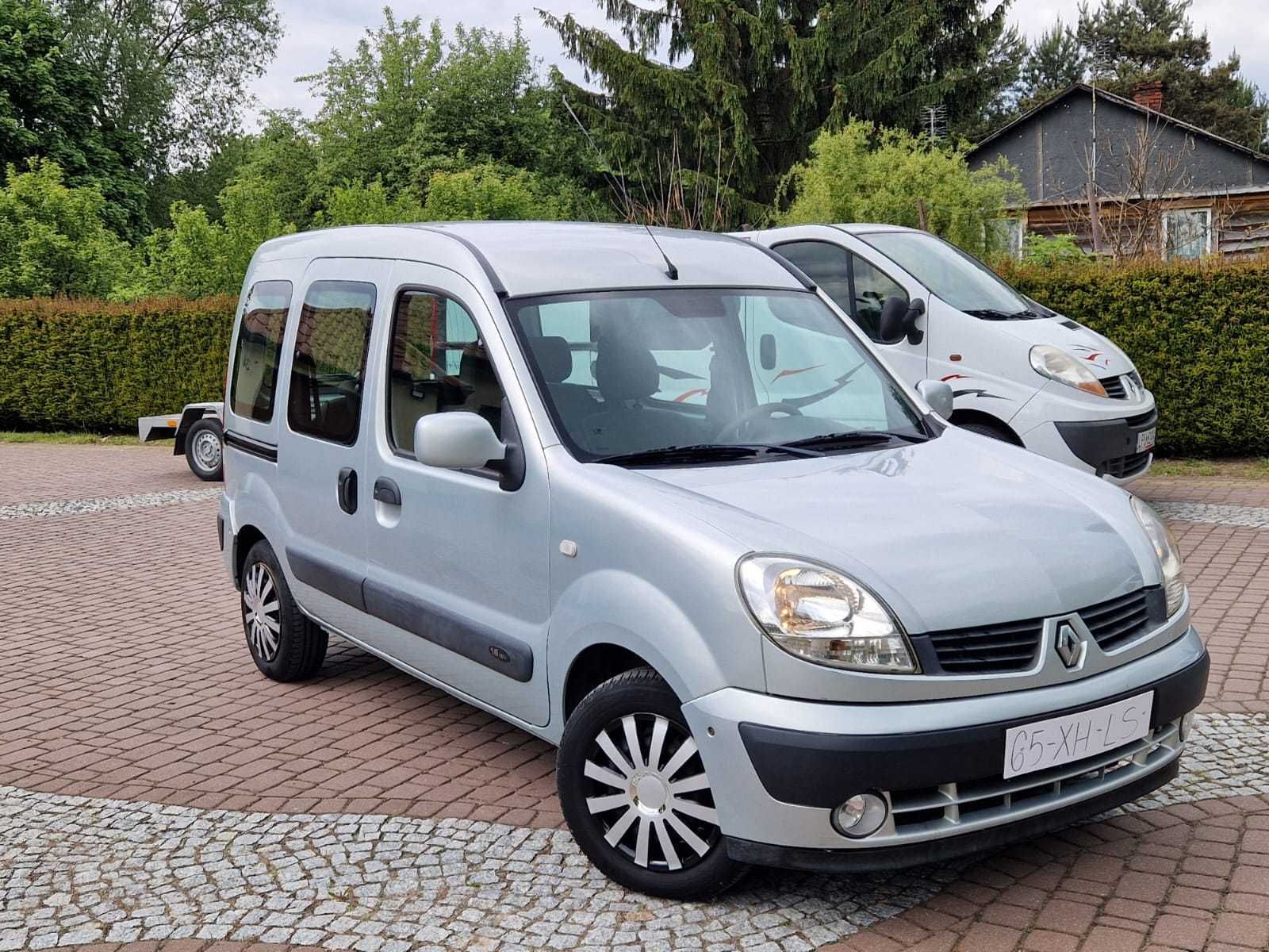 Renault Kangoo 5 osób klima 2x drzwi przesuwne