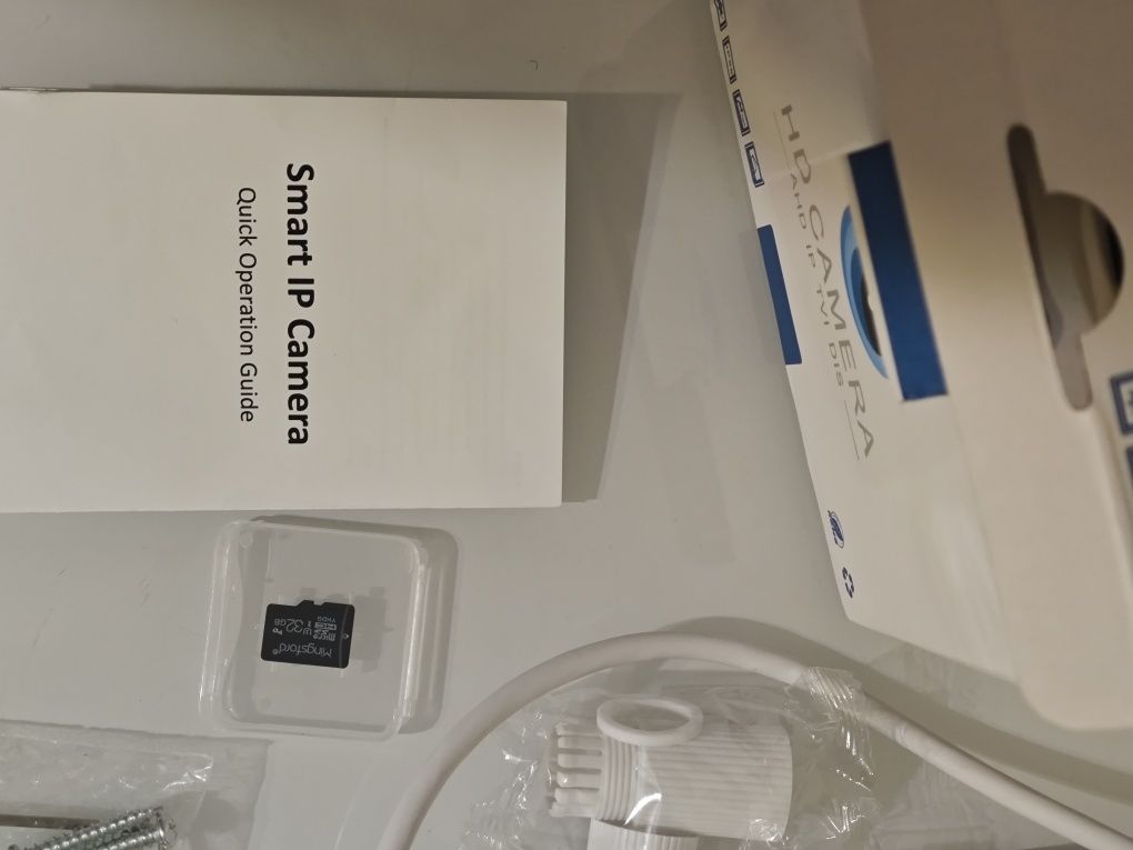 Câmara 4k com cartão de memória