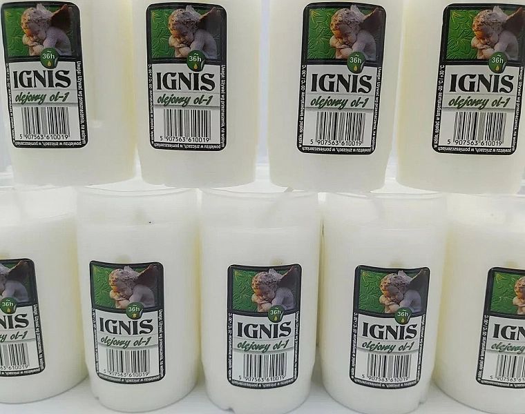 Wkłady długopalace olejowe 36h Ignis 20 sztuk Ol1