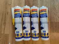 4 sztuki silikonu sanitarnego Soudal