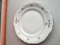 Ceramiczny talerz Tułowice, czasy PRL