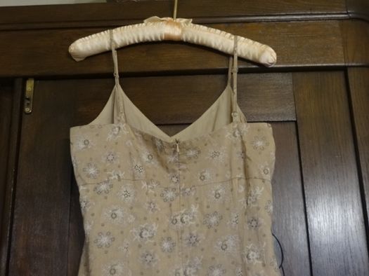 VERO MODA sukienka asymetryczna falbana retro 38