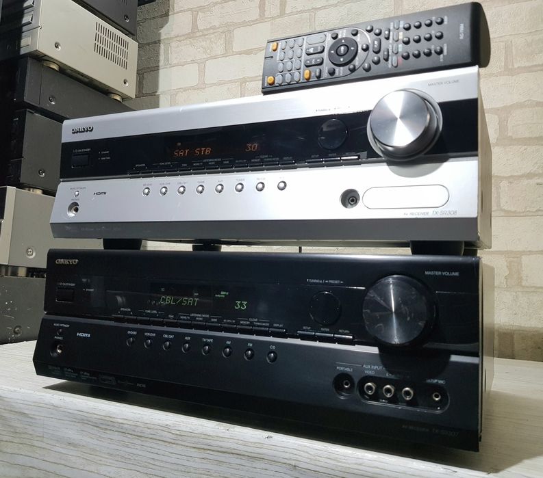 Пульт!5.1AV ресивер Onkyo TX-SR307/308 5x100Вт б/у з Німеччини