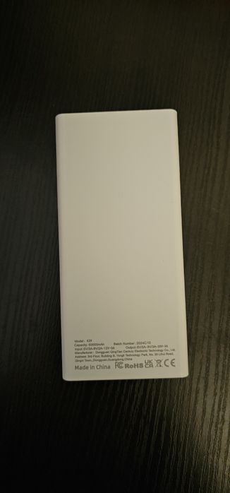 Powerbank 50000mah z lampkami LED