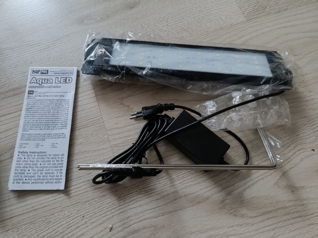 Oświetlenie lampa LED akwarium Aqua Led max 30 white and color