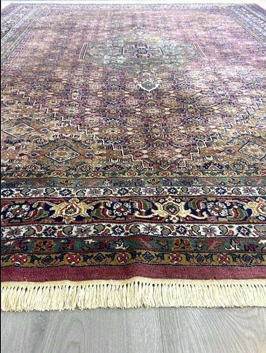 Tapete Persa BIDJAR - Lã s/Algodão - 293 x 207cm - Denso e Resistente