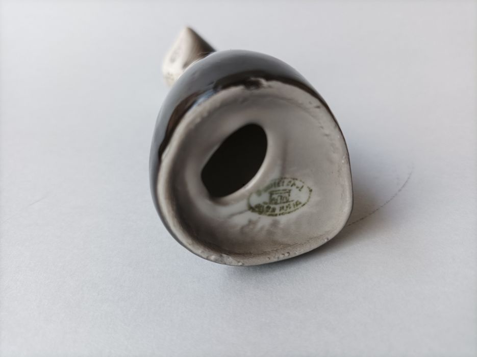 Figurka porcelanowa kot jak Ćmielów Naruszewicz new look