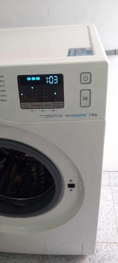 Máquina lavar roupa Samsung eco bubble 7kg, com entrega