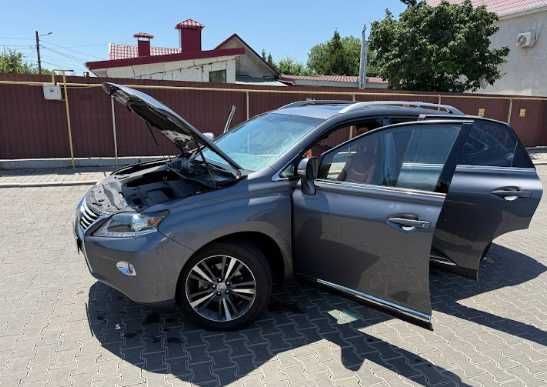 Кузов Lexus RX350 2014 серый. Разборка Lexus RX