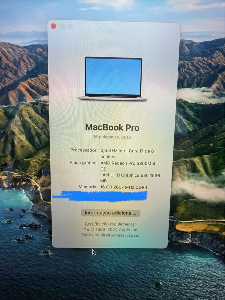 MacBook Pro 2019 – Intel Core i7 | Excelente Estado!