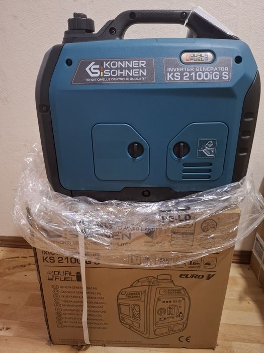 Інверторний газобензиновий генератор Konner&Sohnen KS 2100iG S