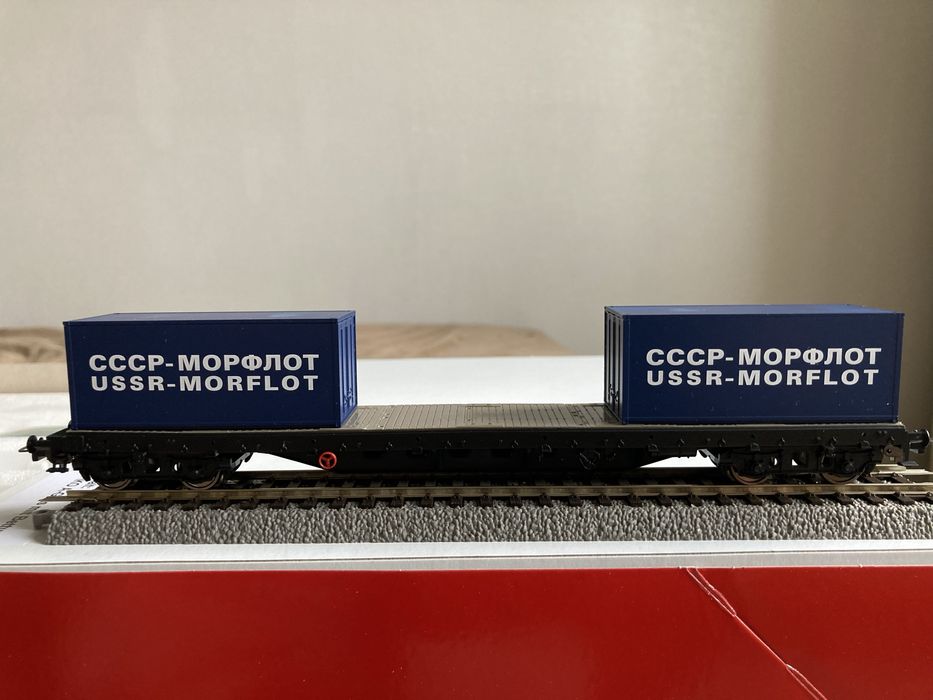 Вагоны грузовые 3 шт. СЖД. PIKO Железная дорога НО. Новый.