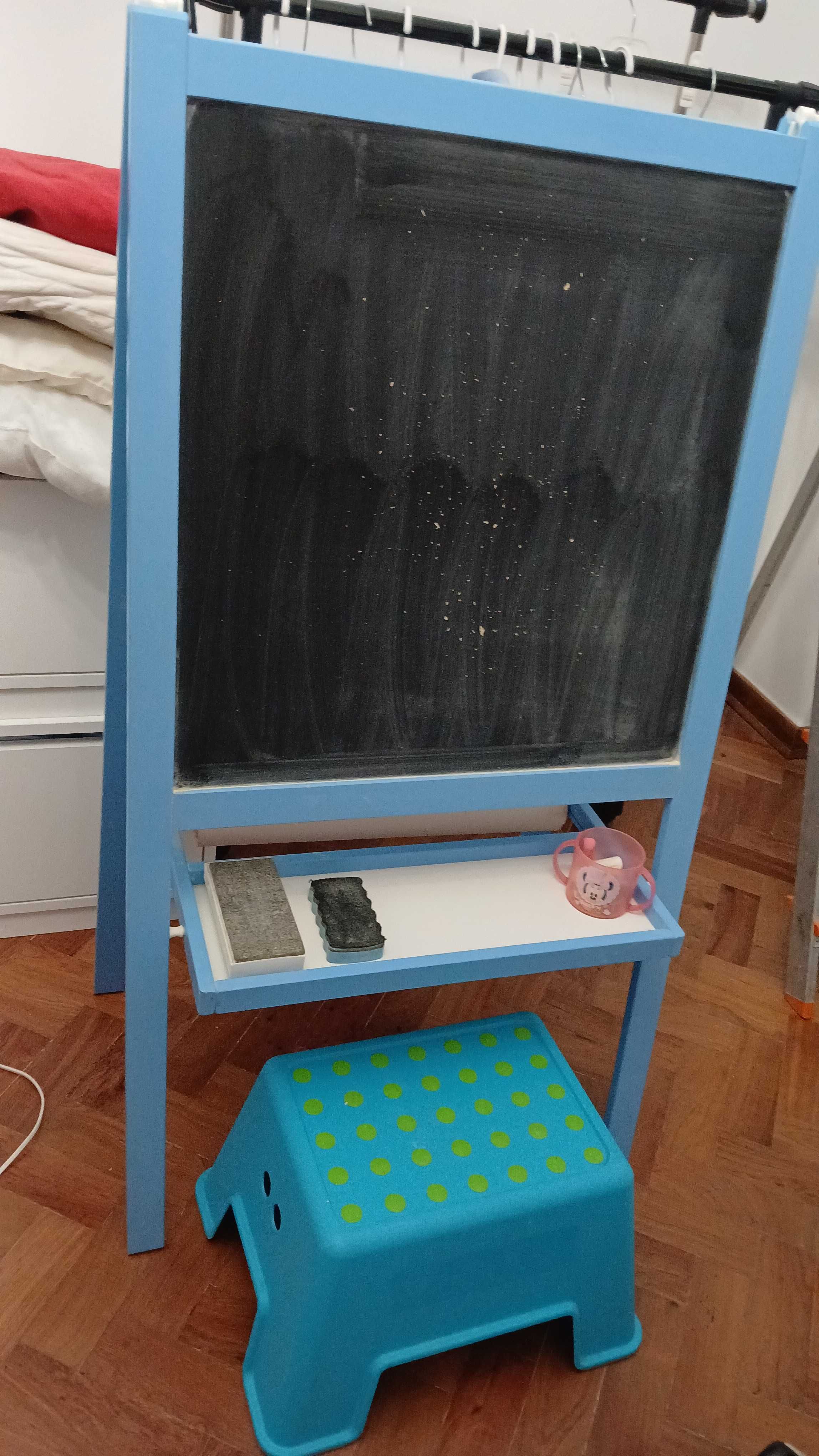 Quadro de criança para giź