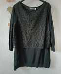 Śliczna lniana bluzka z koronką #jesien plus size rozm. 44 Mint Velvet