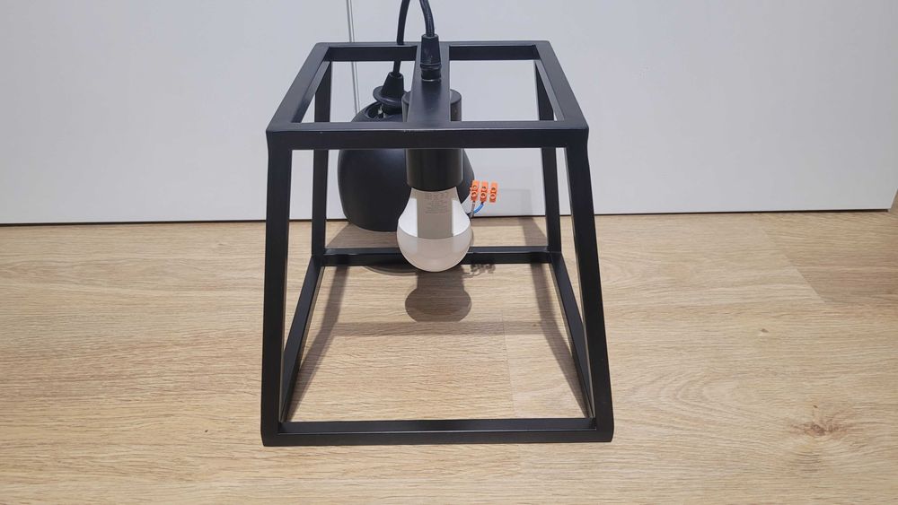 Ikea Felsisk lampa wisząca stal styl loftowy