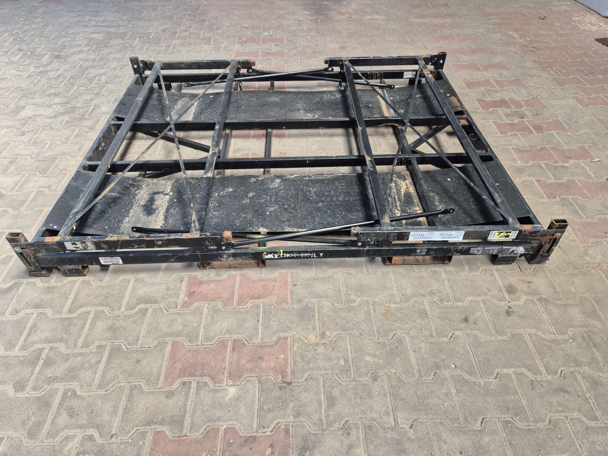 Pojemnik koszowy paletowy skrzyniopaleta Gitterbox Kontener 200x160x90
