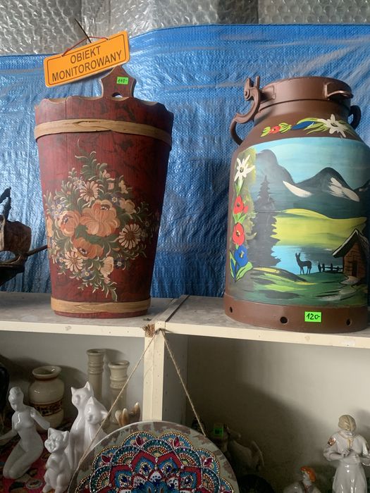 Bańka, konew dekoracja ogrodu