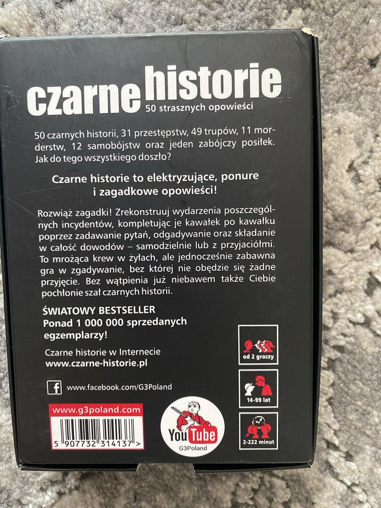 Czarne historie gra logiczna