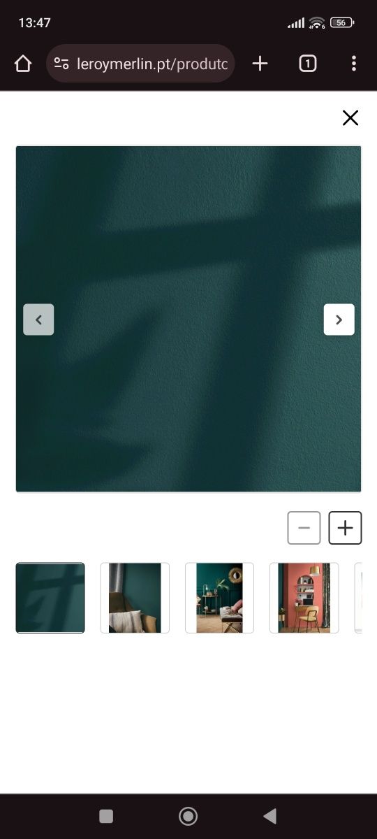 Tinta interior decorativa mate 2,5 L Emerald 0 Luxens Premium