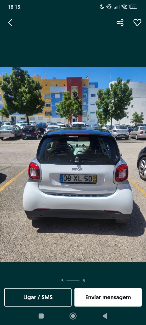 Smart Fortwo só 67.000 km impecável