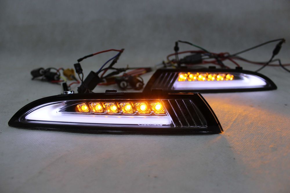 Kierunkowskazy przednie przód Pozycyjne VW SCIROCCO 08-14 SMOKE LED !