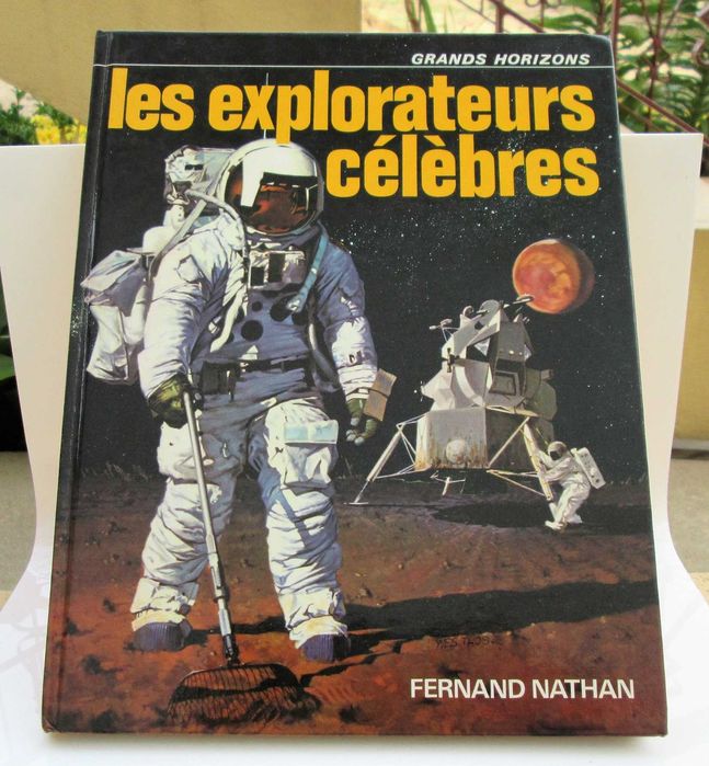 Livro Les Explorateurs Célèbres 1975