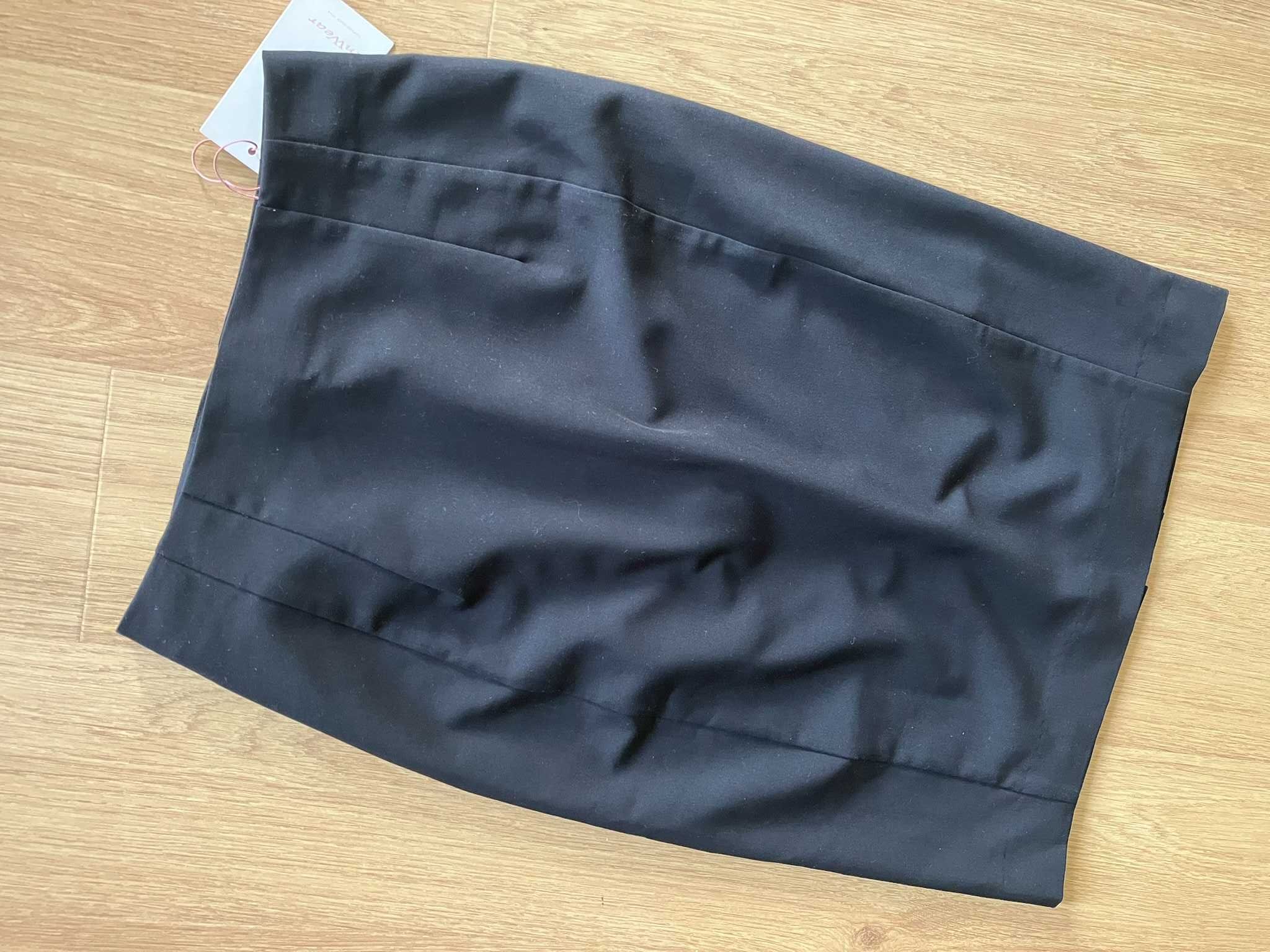 InWear Leigh Pencil Skirt ołówkowa spódnica czarna 34 XS Amsterdam