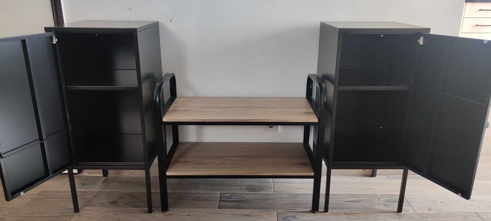 IKEA 2 armários LIXHULT e sapateira JANO