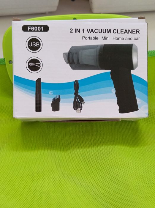 Mini Aspirador com Função Vácuo