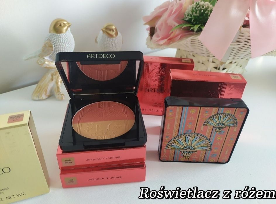 Kosmetyki Artdeco roświetlacz z różem