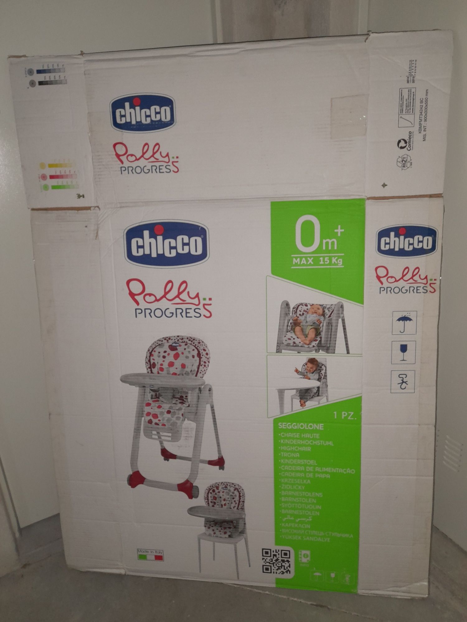 Cadeira de bebé de comida Chicco Polly Progress 5