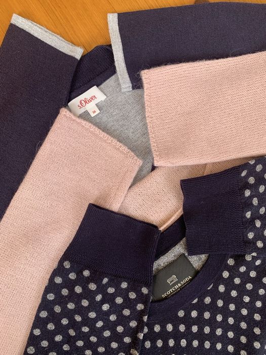 Scotch & Soda,Esprit джумпер, реглан, светр шерсть S/M