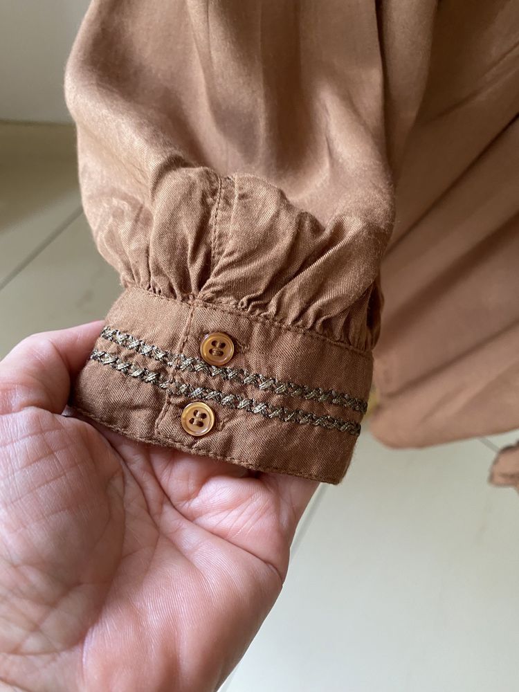 Śliczna bluzka/ tunika marki KappAhl z haftowanym zdobieniem