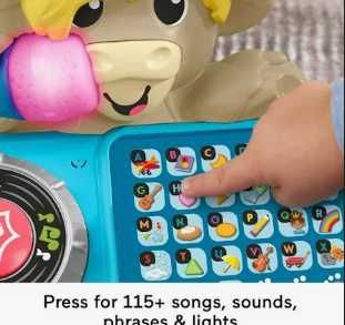 розвиваюча іграшка для вивчення англійської мови, fisher-price, вік 1+