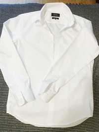 Biała koszula Bytom długi rękaw