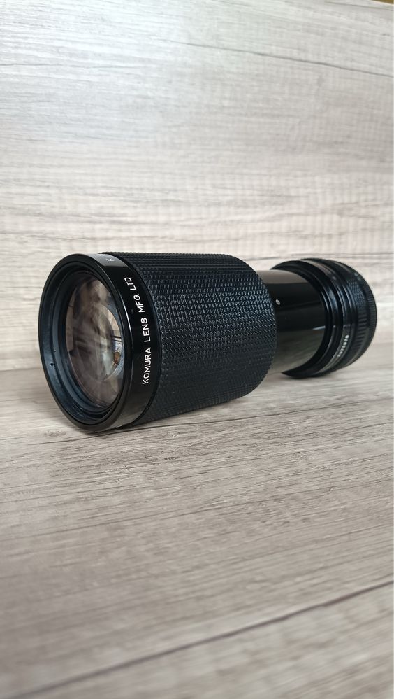 Komura zoom lens 80-210mm f4.5 for Canon Fd/FL