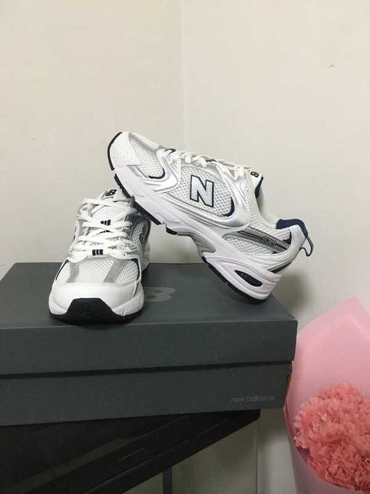 ButyDamskie‍ New Balance 530 White Silver Navy Nowy z metką R.38