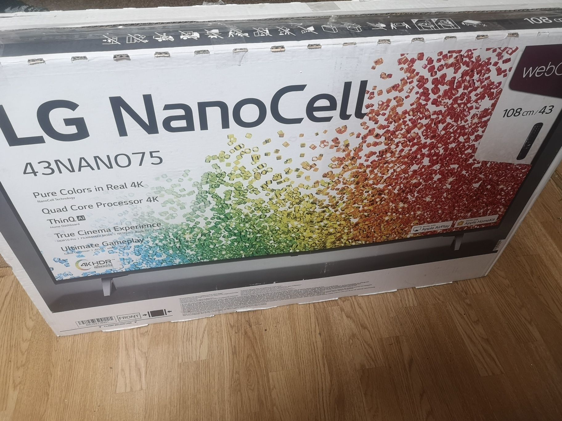 43 NanoCell LG 43Nano756PA Официальный 4K HDR