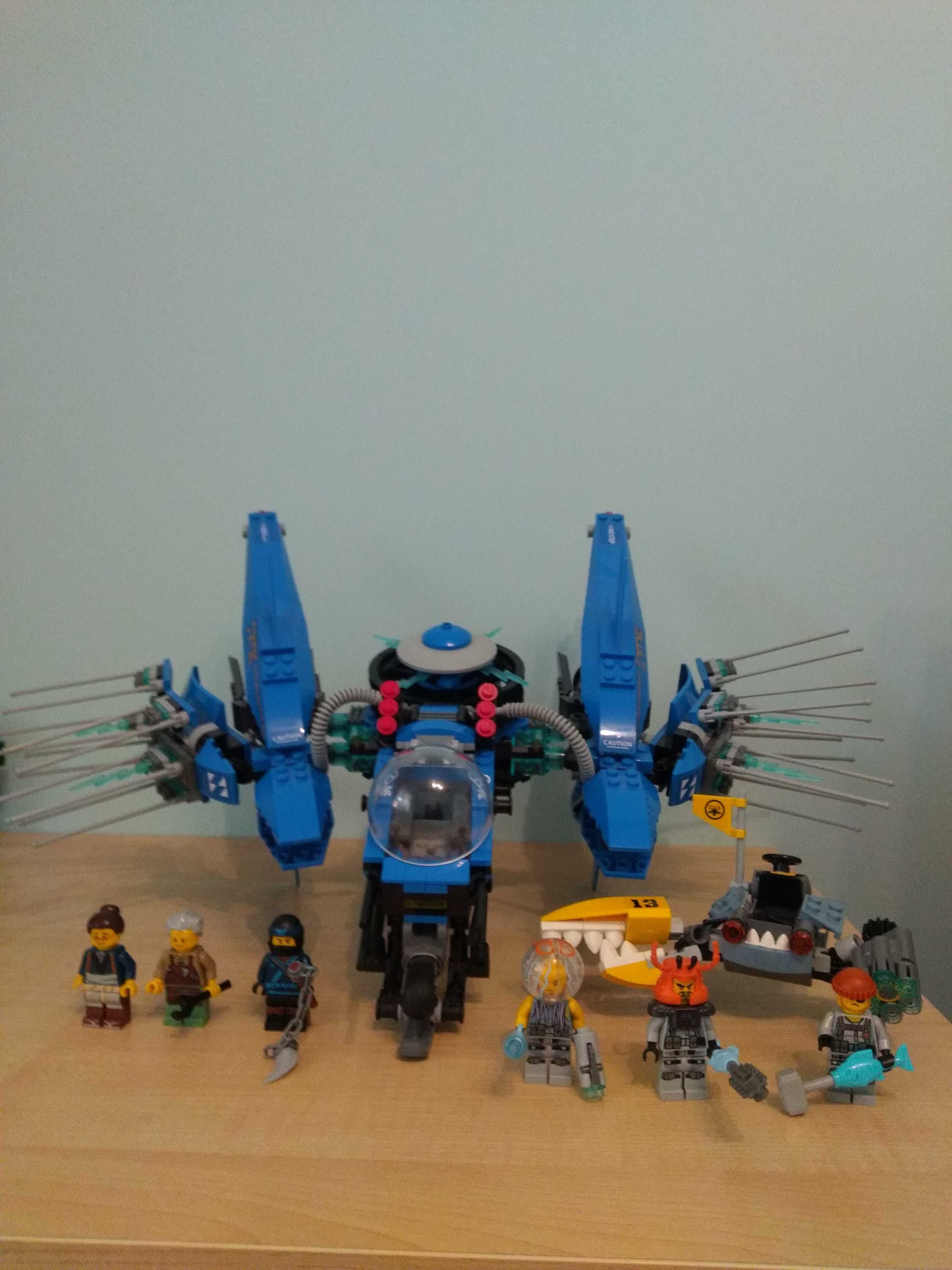 Lego Ninjago Odrzutowiec Błyskawica 70614