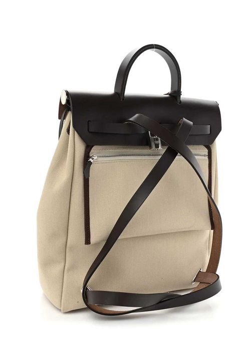 Сумка рюкзак Herbag A Dos Zip Retourne Backpack Beige/Black
