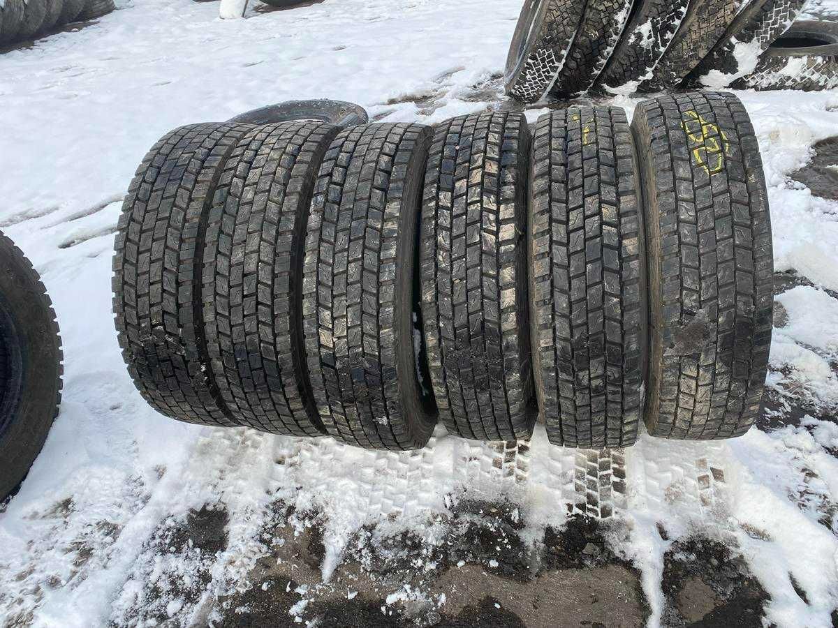 Opony używane napędowe 215/75r17.5 Hankook DH05 Napęd 99% Bieżnika