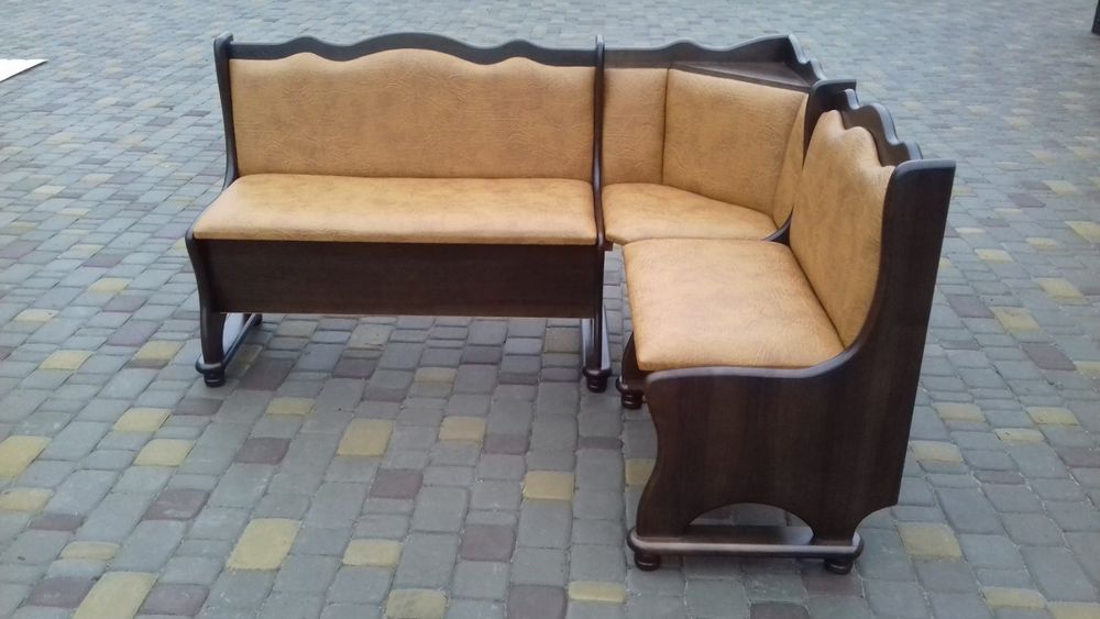 Кухонні куточки з натуральної деревини від виробника!