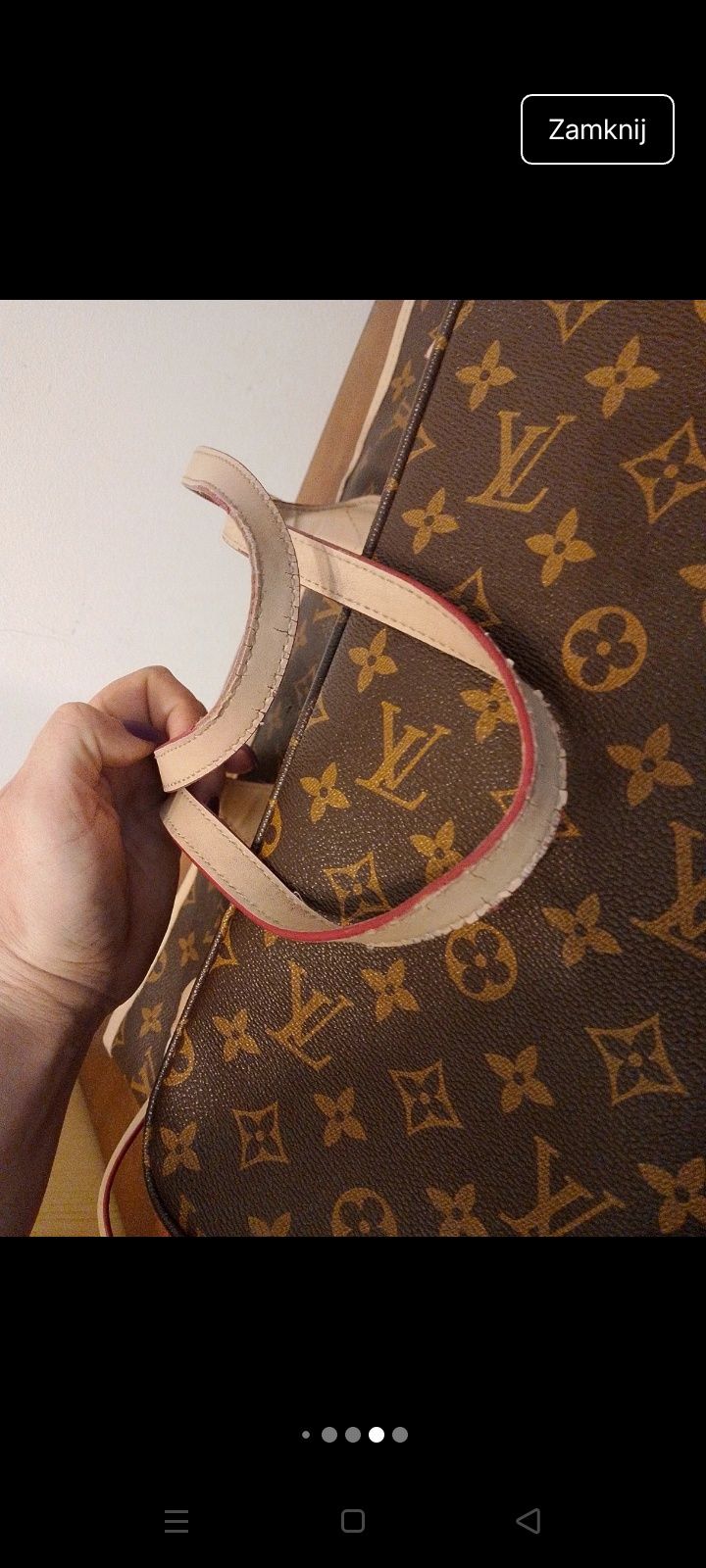 Pojemna torba shopping LV