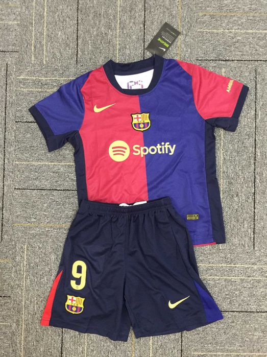 NOWOŚĆ!_Barcelona_Komplet_24/25_Home_#9_Robert_Lewandowski_R.26