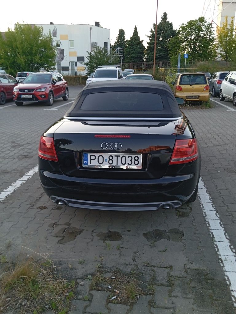 Audi A4B7 cabrio S-Line 3.0 TDI 232KM 2007r