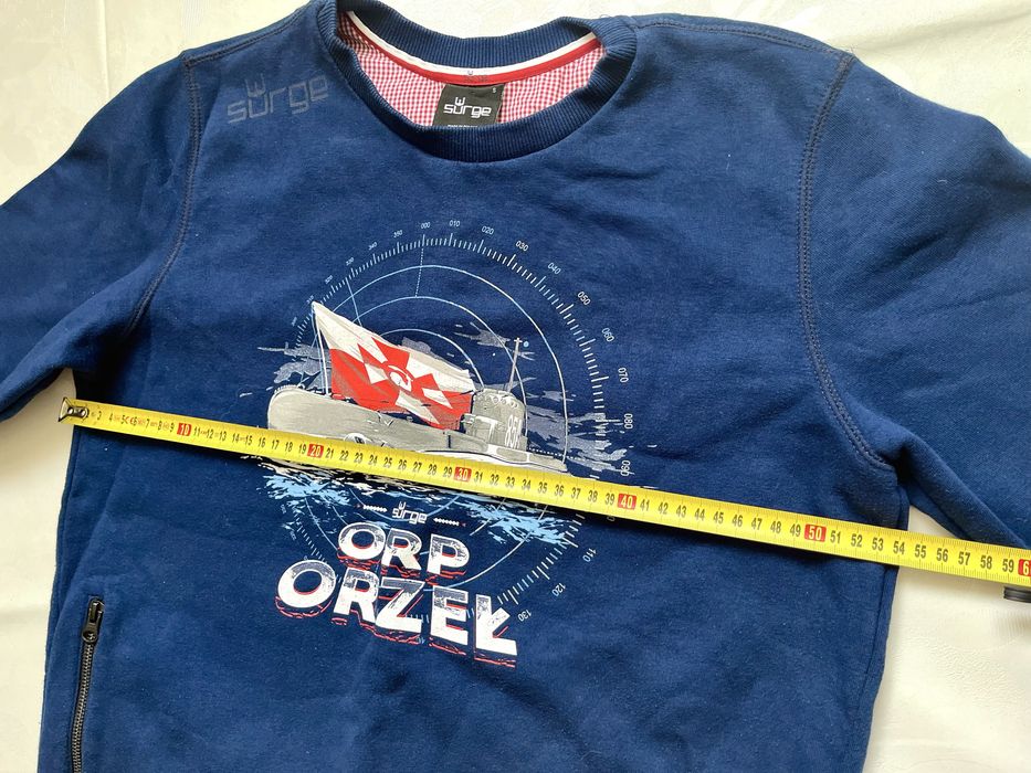 Surge bluza ORP Orzeł unikat bawełniana granatowa S/M casual